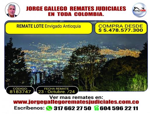 Terreno en Envigado, Departamento de Antioquia