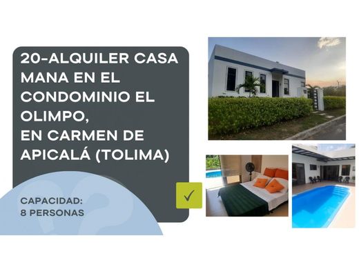 Maison de luxe à Carmen de Apicalá, Departamento de Tolima