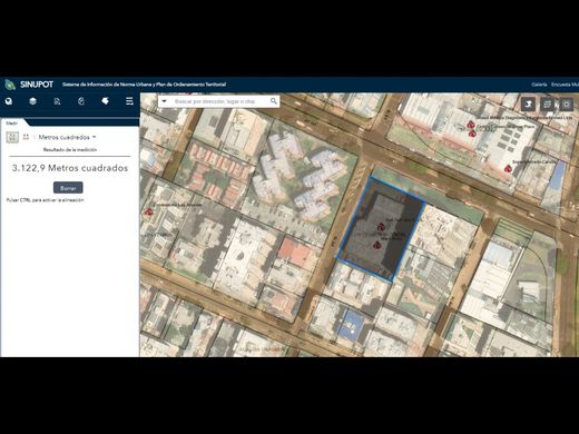 ボゴタ, Bogotá  D.C.の土地
