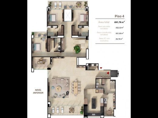 Appartamento a Puerto Colombia, Departamento del Atlántico