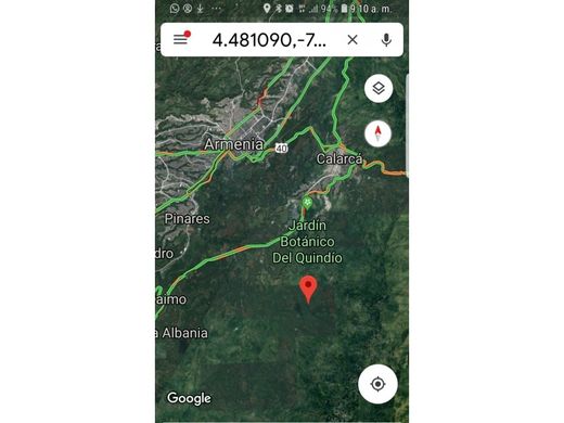 ﻣﻨﺰﻝ ﺭﻳﻔﻲ/ ﺑﻴﺖ ﻤﺰﺭﻋﺔ ﻓﻲ Calarcá, Calarca