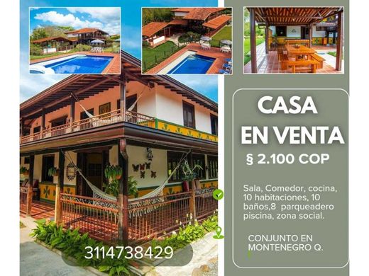 Casa de campo en Montenegro, Quindío Department