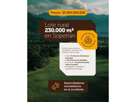 Terreno en Sopetrán, Liborina