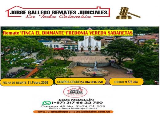 Farmhouse in Fredonia, Departamento de Antioquia