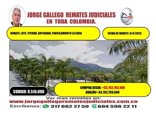 Grond in Titiribí, Departamento de Antioquia