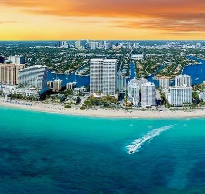 Fort Lauderdale, Broward Countyのアパートメント・コンプレックス