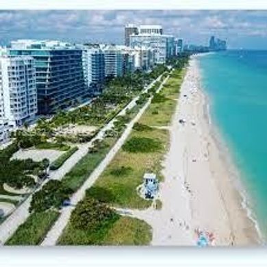 Residential complexes in Surfside, Miami-Dade