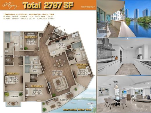 Complexes résidentiels à Sunny Isles Beach, Comté de Miami-Dade
