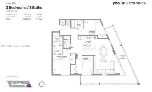 Komplex apartman Sunrise, Broward County