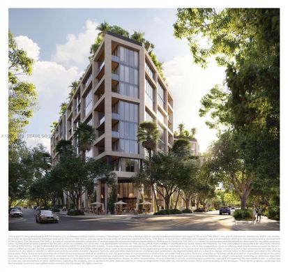 Residential complexes in Coconut Grove, Miami-Dade
