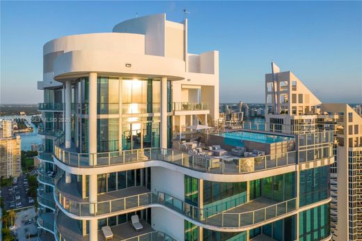 Residential complexes in Sunny Isles Beach, Miami-Dade