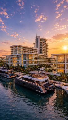 Residential complexes in Fort Lauderdale, Broward County