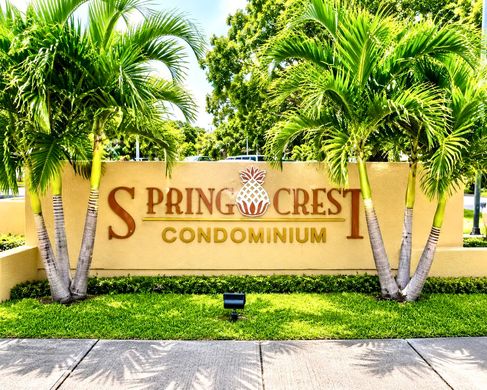 Residential complexes in Sunrise, Broward County