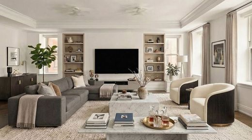 Residential complexes in New York