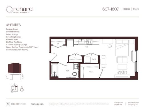 Apartment in Jersey City, Hudson County