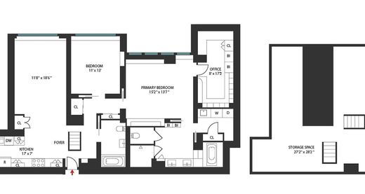Appartement à New York, État de New York