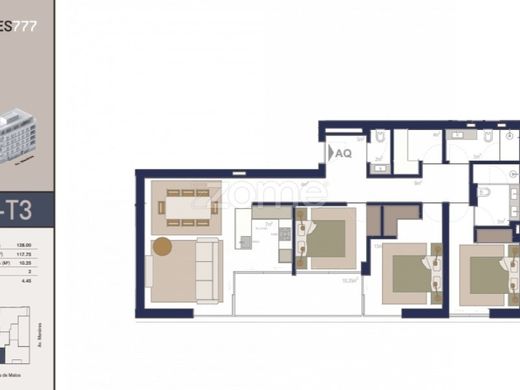 Appartement à Matosinhos, Distrito do Porto