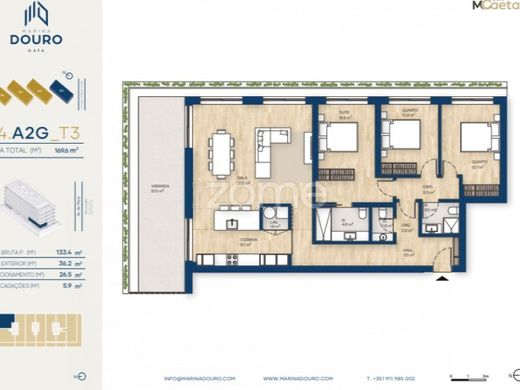 Διαμέρισμα σε Βίλα Νόβα ντε Γκάια, Vila Nova de Gaia