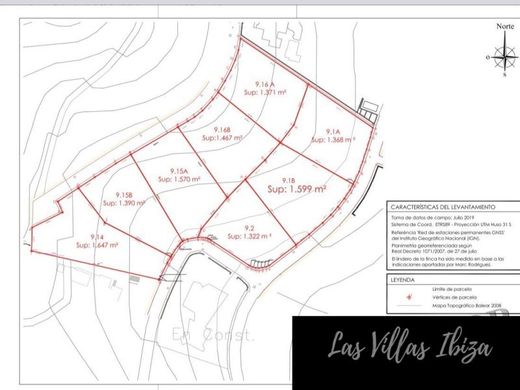 Grundstück in Sant Josep de sa Talaia, Balearen Inseln