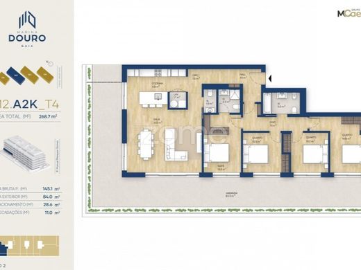 아파트 / 빌라노바드가이아
, Vila Nova de Gaia