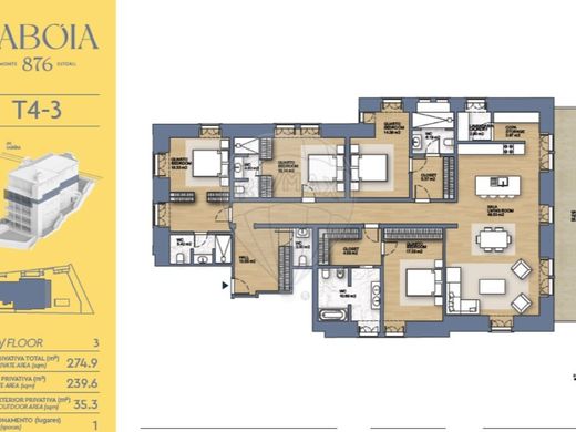 Квартира, Cascais, Distrito de Lisboa