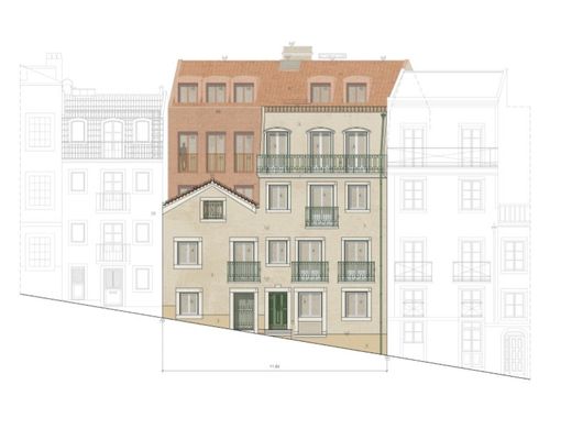 Misericórdia, Lisbonのアパートメント・コンプレックス