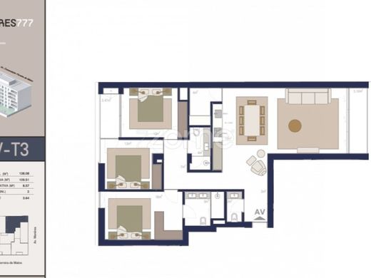 ‏דירה ב  Matosinhos, Distrito do Porto