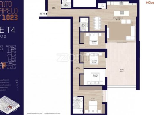 Apartment / Etagenwohnung in Matosinhos, Distrito do Porto