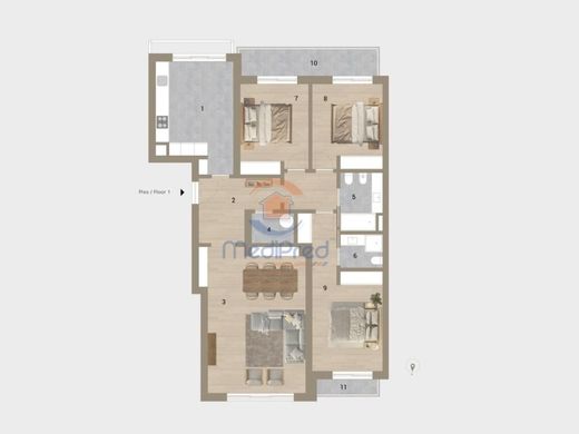 Apartment / Etagenwohnung in Montijo, Distrito de Setúbal