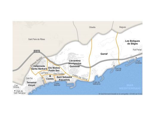 Grond in Sitges, Província de Barcelona