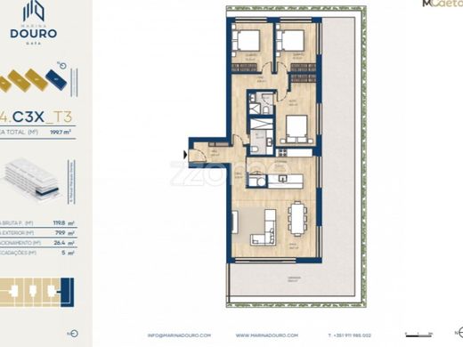 Appartement à Vila Nova de Gaia, Distrito do Porto