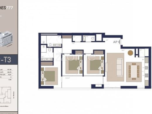 Piso / Apartamento en Matosinhos, Oporto