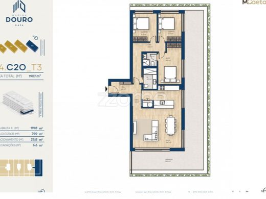 Appartement à Vila Nova de Gaia, Distrito do Porto