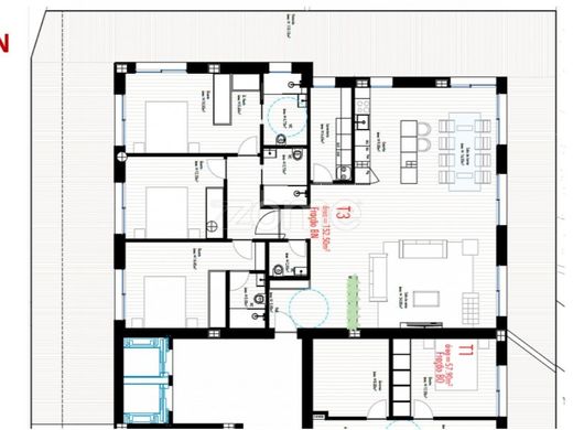 Apartment in Paços de Ferreira, Distrito do Porto