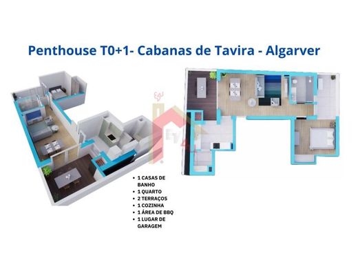 Apartament w Tavira, Distrito de Faro