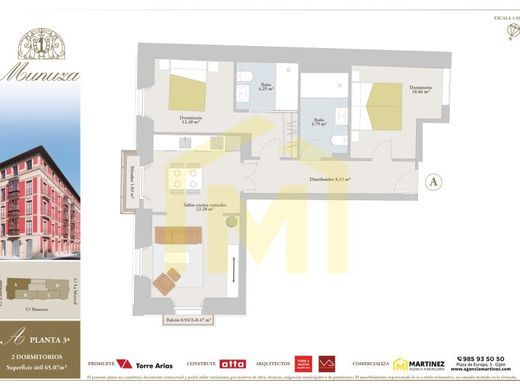 ﺷﻘﺔ ﻓﻲ خيخون, Province of Asturias