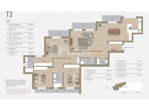Apartment in Montijo, Distrito de Setúbal
