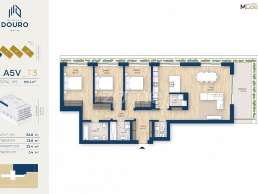 Квартира, Вила-Нова-де-Гайя, Vila Nova de Gaia