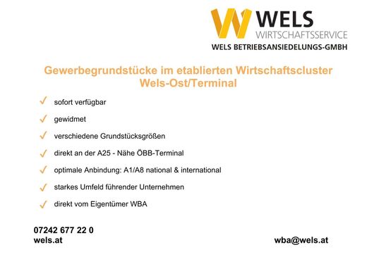 Terreno a Wels, Wels Stadt