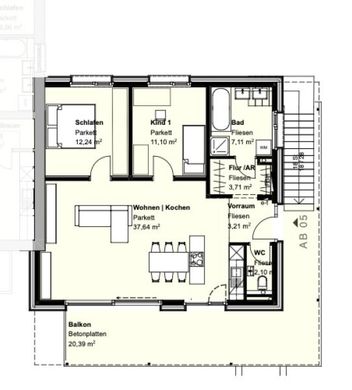 Appartement à Laakirchen, Politischer Bezirk Gmunden