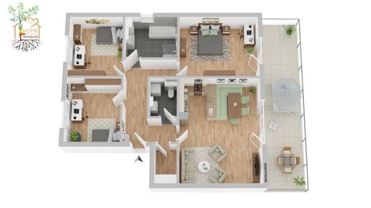 Apartament w Brandenberg, Politischer Bezirk Kufstein