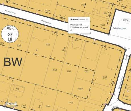 Terrain à Guntramsdorf, Politischer Bezirk Mödling