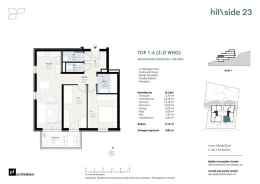 Διαμέρισμα σε Βιέννη, Wien Stadt