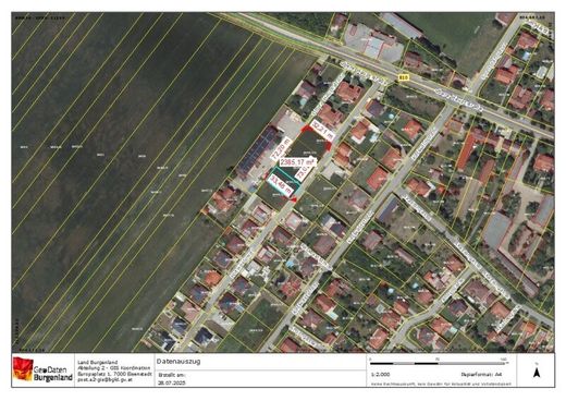 Участок, Никкельсдорф, Politischer Bezirk Neusiedl am See