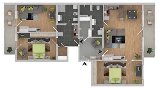 Apartment in Rum, Politischer Bezirk Innsbruck Land
