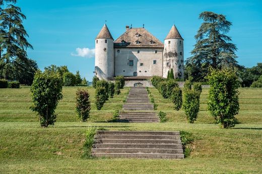 Castle in Lully, Haute-Savoie
