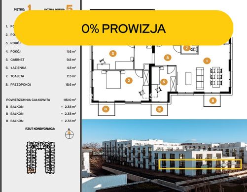 Apartment in Kraków, Lesser Poland Voivodeship