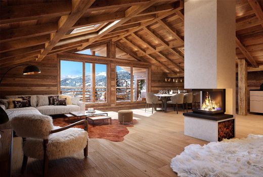 Le Châtelard, Savoyのアパートメント