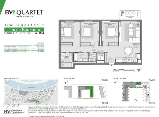 Piso / Apartamento en Belgrado, Belgrade