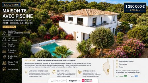Luxury home in Sainte-Lucie de Porto-Vecchio, South Corsica